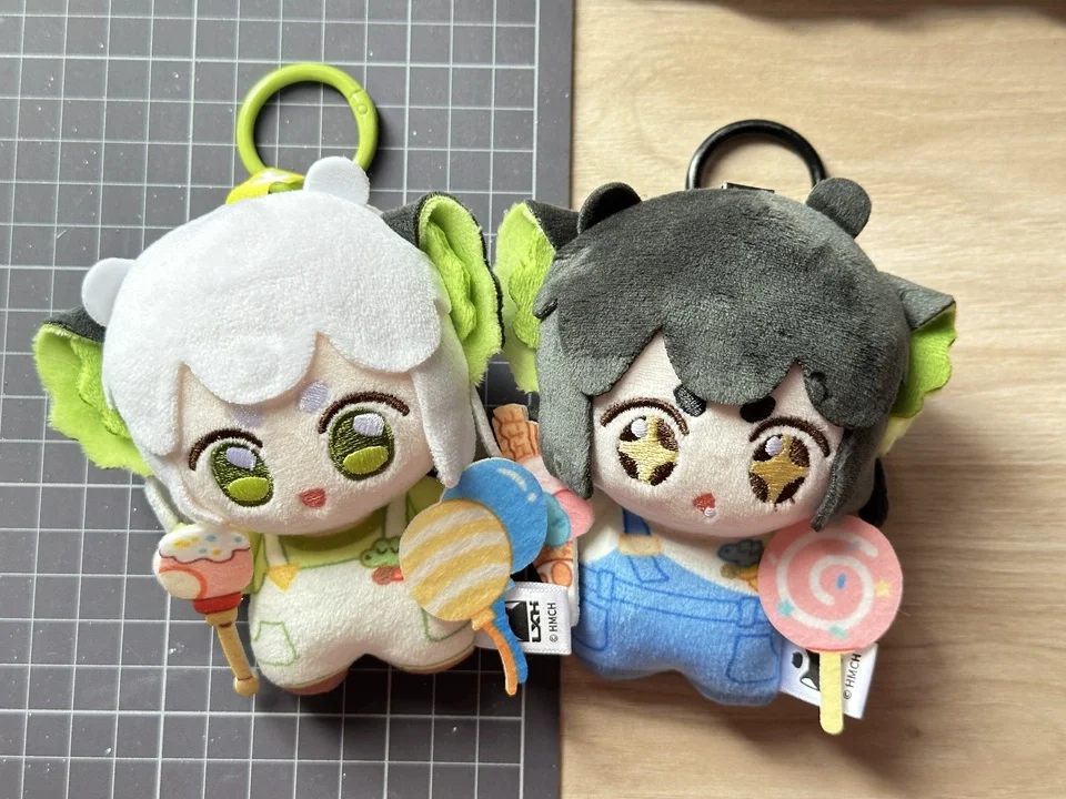 Genuine The Legend of Luo Xiaohei Meow Island Park Series 10cm Collectible Action Figure Anime Model Toy Gift view 6