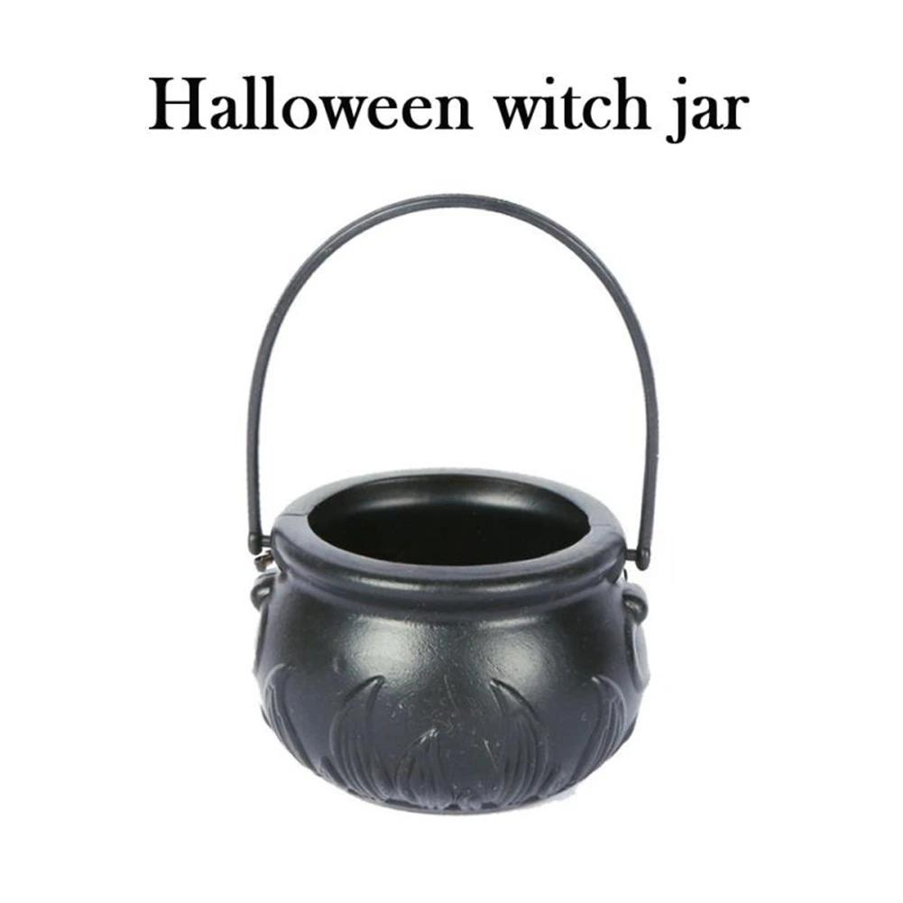 Consumershopping Halloween Witch Pot Cauldron Mister Mist Maker Smoke Fog Machine Color Changing Party Prop Decoration