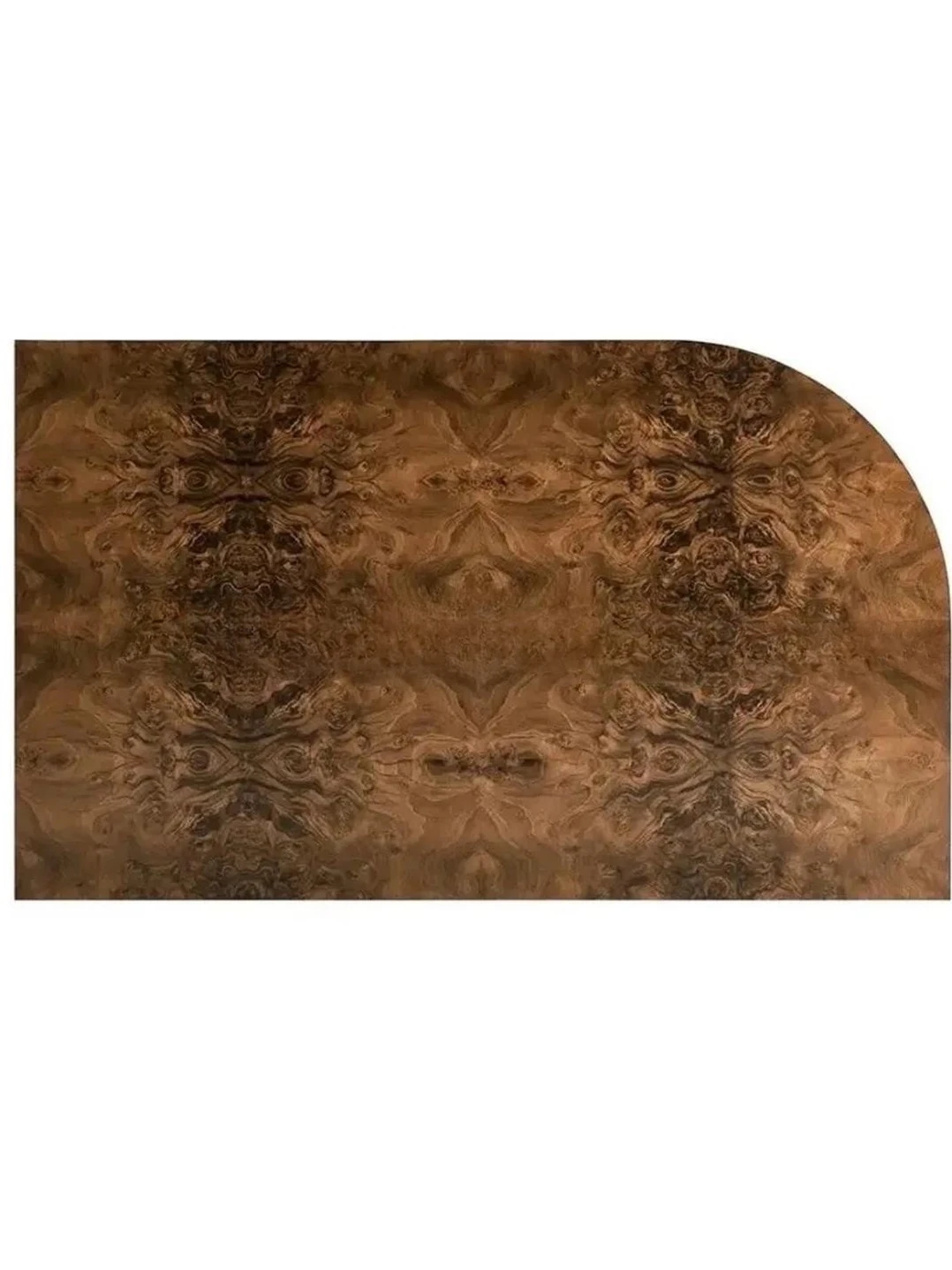 Italian minimalist coffee table, solid wood rectangular wabi-sabi black walnut tree rumored coffee ta ble