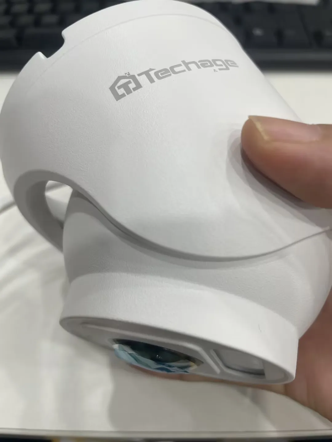 Picture 7: Techage Wide Angle 4K PoE IP Camera 1.7mm 165Degree Panoramic Fisheye Lens Human Detection 8MP Audio P2P CCTV Video Surveillance