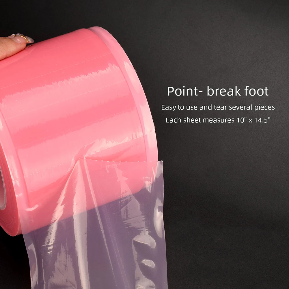 Waterproof Tattoo Barrier Film Membrane Plastic Anti-fouling Film 1200Pcs/Roll Beauty Salon Daily Consumable Supplies image 3