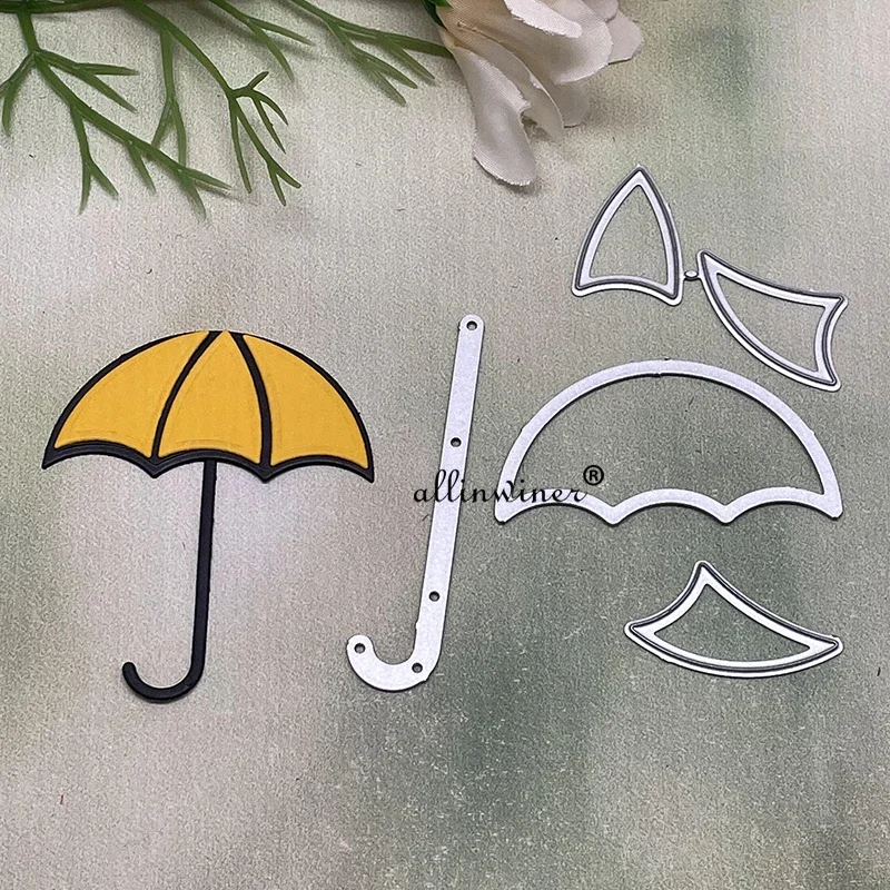 

New Umbrella decoration Metal Cutting Dies for DIY Scrapbooking Album Paper Cards Decorative Crafts Embossing Die Cuts