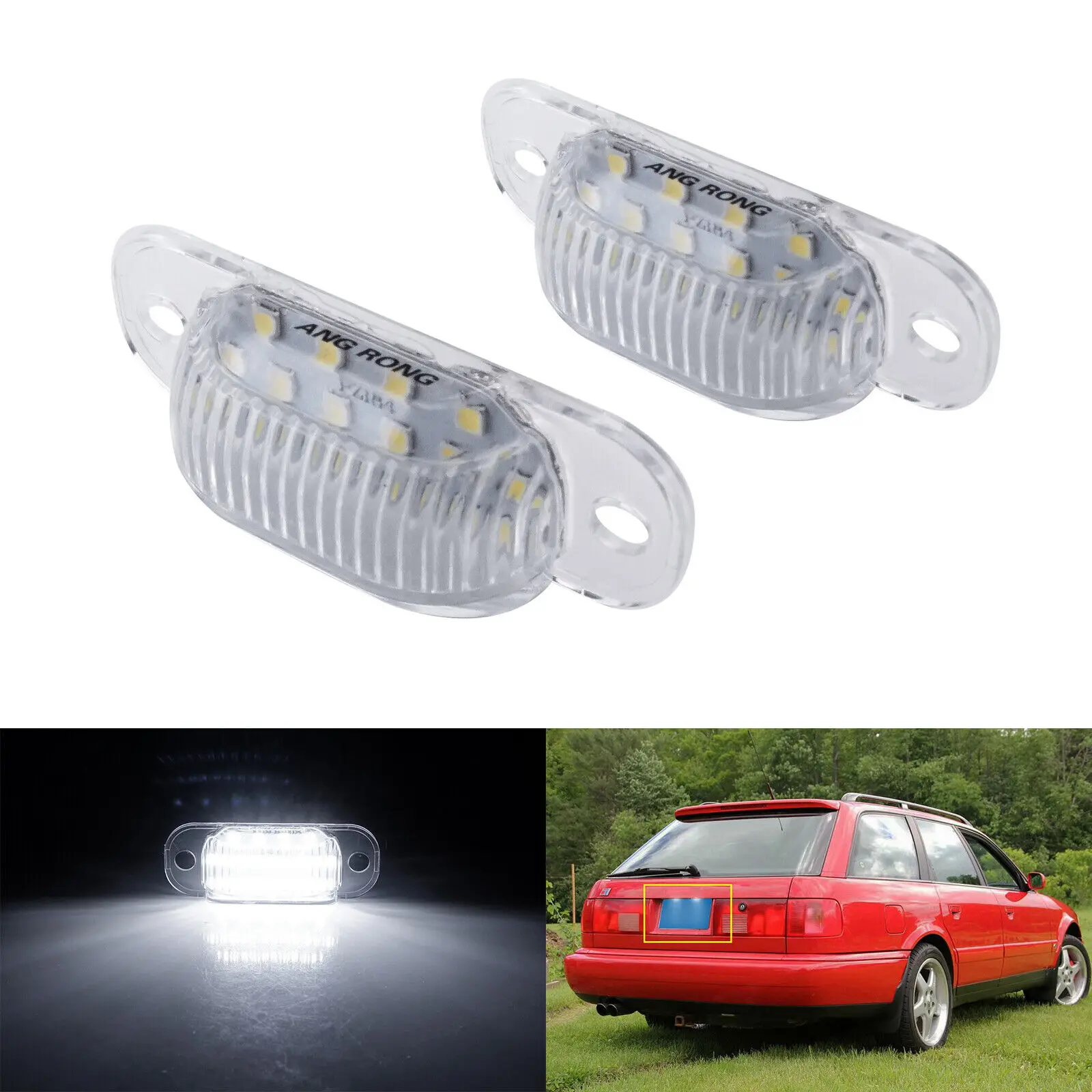 

Canbus LED Kennzeichenbeleuchtung Fur Audi 80 90 B3 B4 100 A6 S6 C4 Cabriolet V8