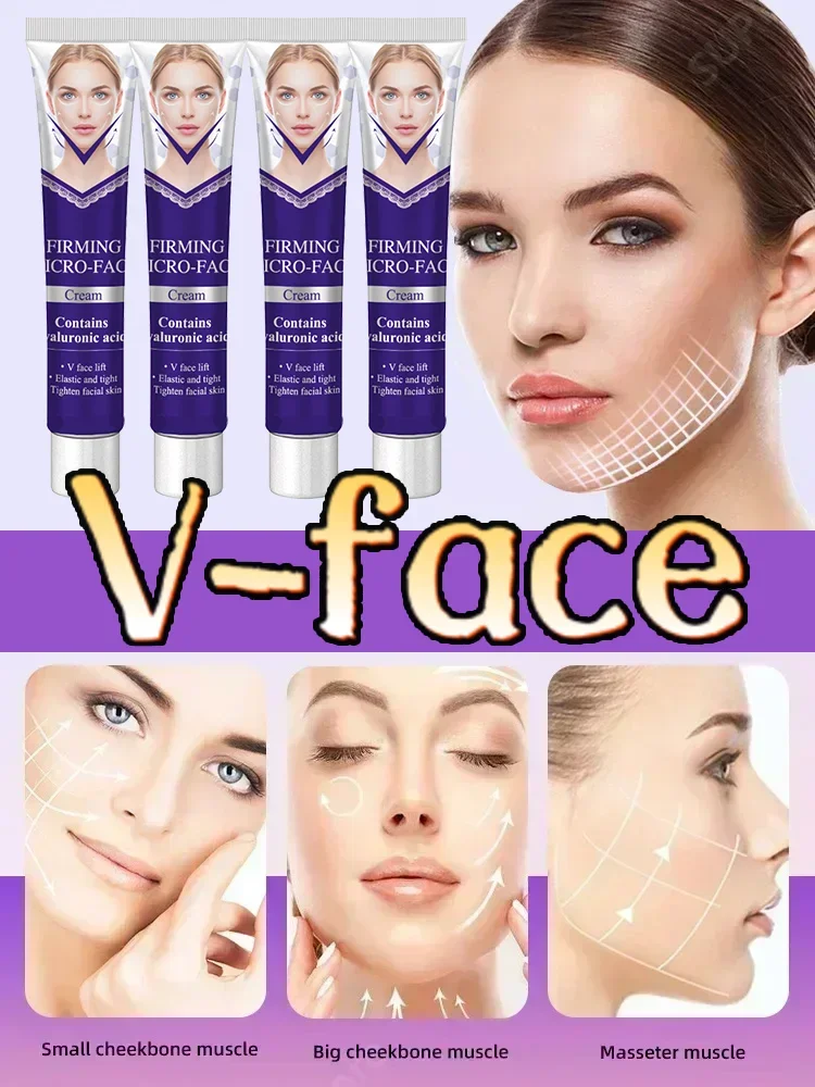 

V-Shape Firming Face-lift Cream Removal Masseter Muscle Double Chin Face Fat Burning Anti-aging Products