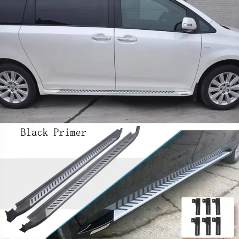 For TOYOTA SIENNA 2011-2020 Running Board Side Step Bar Pedals High Quality Nerf Bars Auto Upgrade Refits Accessories