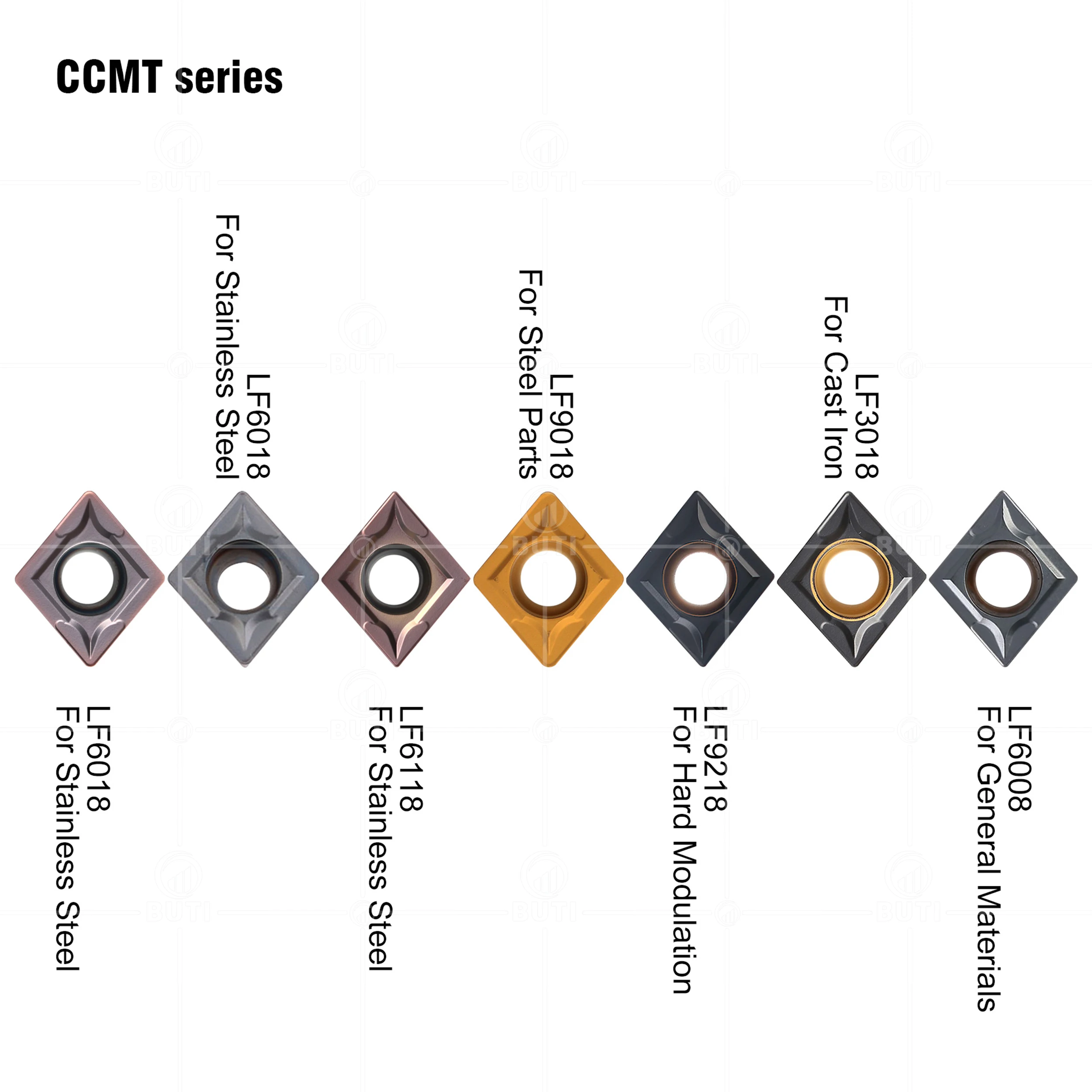 Imagem -05 - Deskar 100 Original Ccmt060204 060208 Ccmt09t304 Ccmt09t308 Ccmt120404 Ccmt120408 Lf6018 Ferramentas de Torneamento Carbide Inserir Torno Cnc