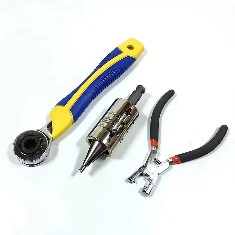 

T800 Copper Tube T-hole Puller Reducer Welding Hard Copper Material Durable Refrigeration Tool Portable10-32mm Tee-extractor Set