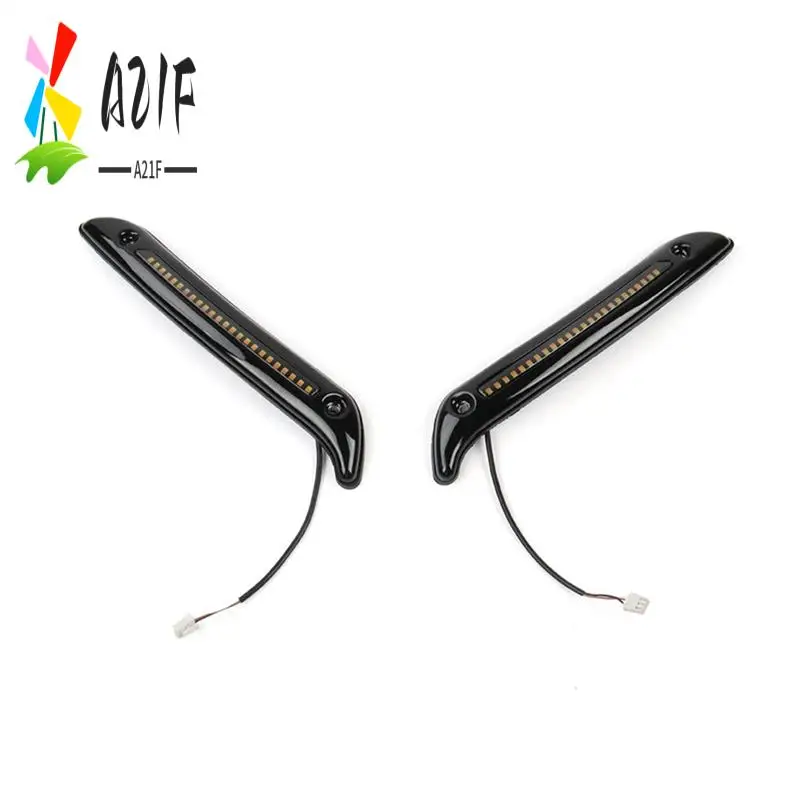 

A21F-Motorcycle WHITE RUN LIGHT Windshield Decorative Light For Softail Low Rider ST El Diablo FXRST FXLRST 2022-2024