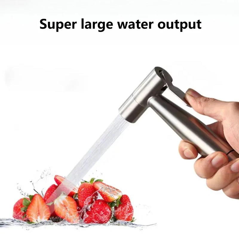 

Handheld Toilet Faucet Sprayer Bathroom Accessories Held Sprayer Hand Bidet Spray Bathroom Self Cleaning Shower Head Hand Fauce