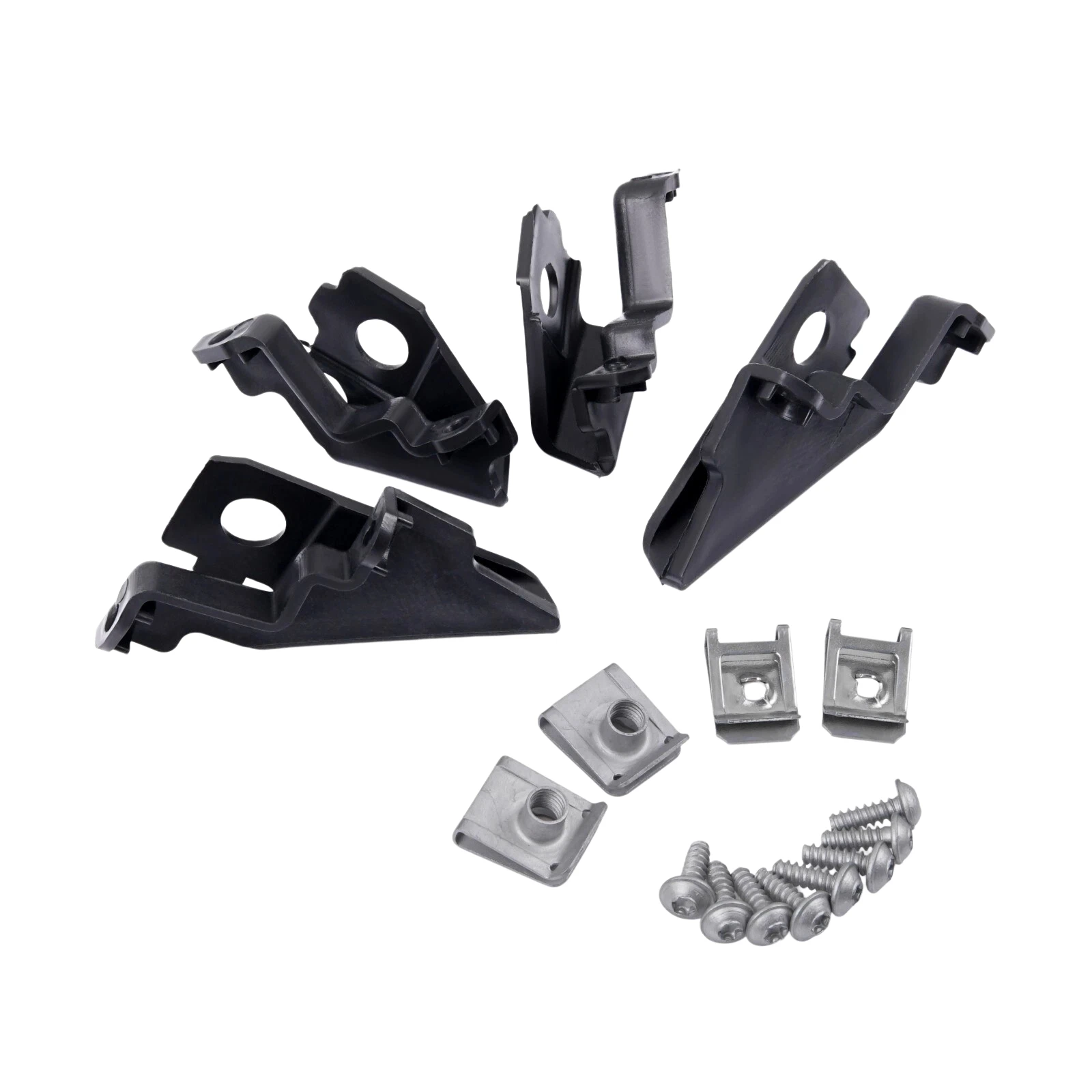 1set For VW Polo 2009-2017 6R0998226 6R0998225 Left & Right Car Headlight Repair Kit Bracket Mount Holder Clip Auto Accessories