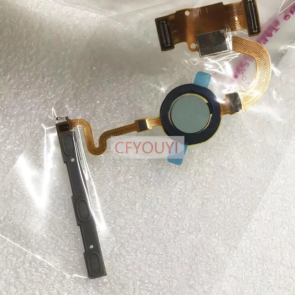 For Google Pixel 5 Pixel5 Fingerprint Sensor Power Volume buttons Key Flex Cable Repair Part