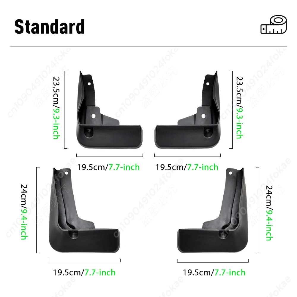 Für Toyota Camry 2018 2019 2020 2021 2022 2023 2024 Kotflügel Kotflügel Schmutzfänger Schutz Splash Flap Kotflügel Auto Zubehör – Detail 2