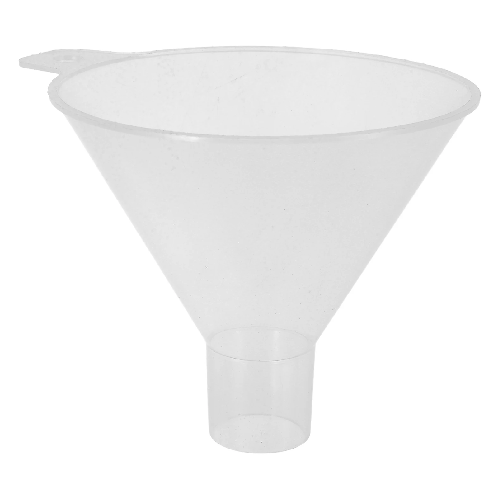 

Plastic PP Funnel Clear Folding Funnels for Filling Bottles Filter Laboratory Short Stem Wide Neck