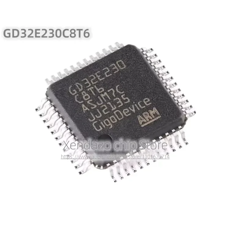 10pcs/lot GD32E230C8T6 GD32E230 LQFP-48 package Original genuine 32-bit microcontroller chip