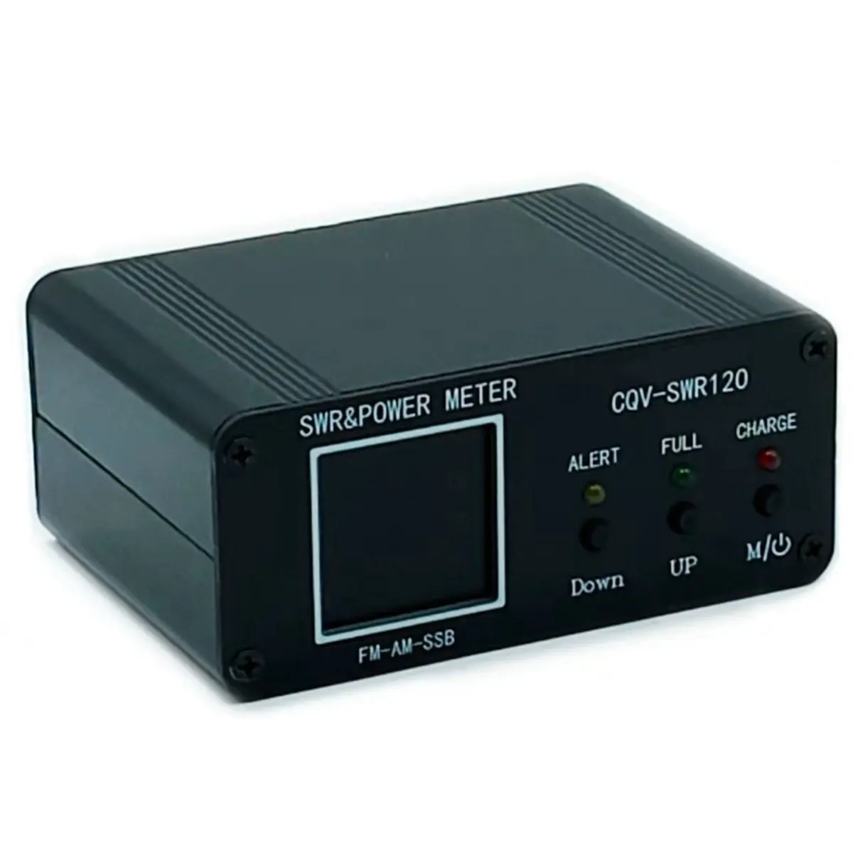 CQV-SWR120 120W SWR Power Standing Wave Meter High Standing Wave Alarm Function 240x240 Full Color HD Display FM-AM-SSB