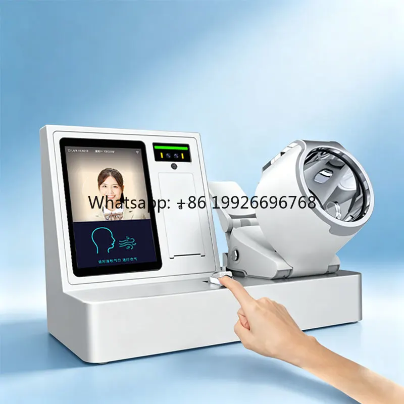 Face Recognition Alcohol Oxygen Detection Temperature Pressure Measurement Pre-job Health Check Breathalyzer OEM ODM
