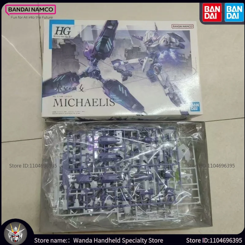 

Совершенно новая в наличии BANDAI модель игрушки Gundam HG 1/144 Michaelis сборка меха модель аниме фигурки головоломки праздник популярные подарки