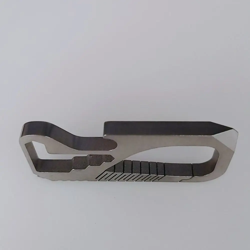 

Multi-functional Bottle Opener Real Titanium Alloy Super Lightweight EDC Key Rings Tool Man Car Keychain Male Creativity Gift
