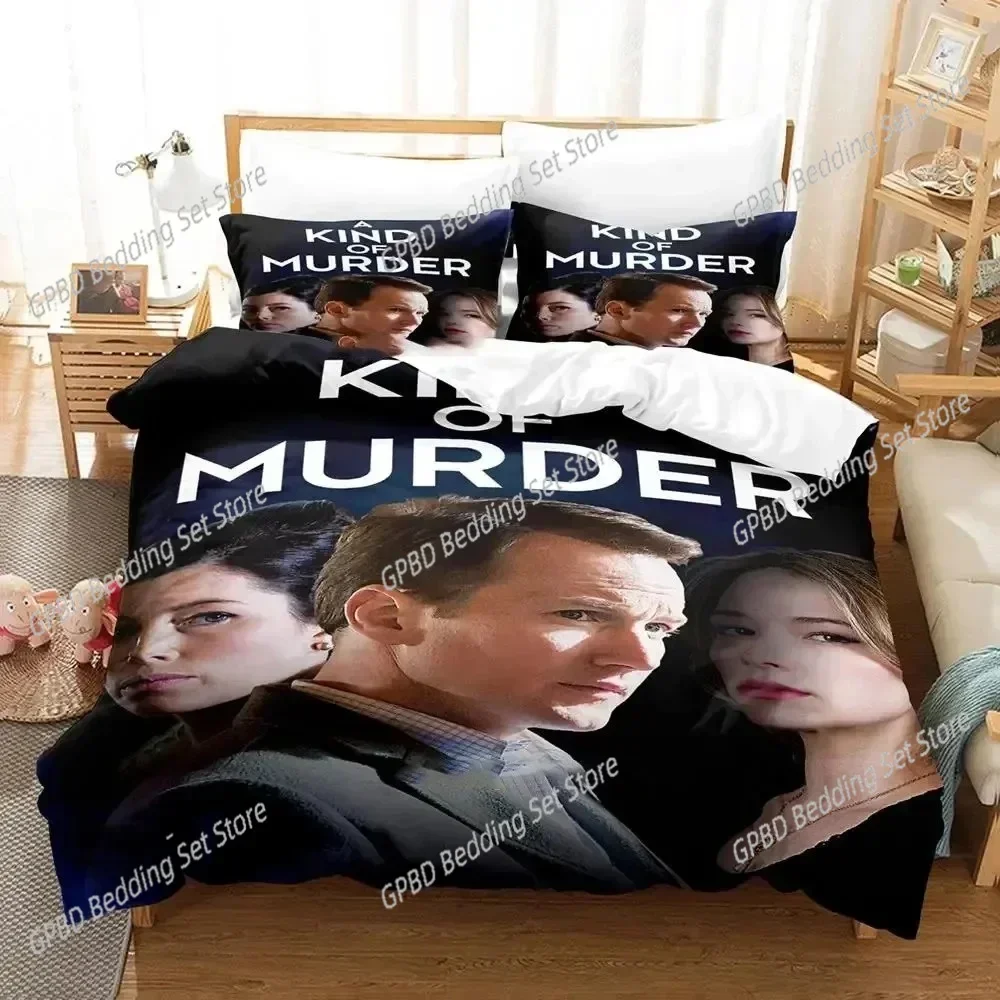 

3D Print TV A Kind of Murder Bedding Set Bedroom Soft Modern Bedspreads Comefortable Kids Duvet Cover Quilt Cover And Pillowcase