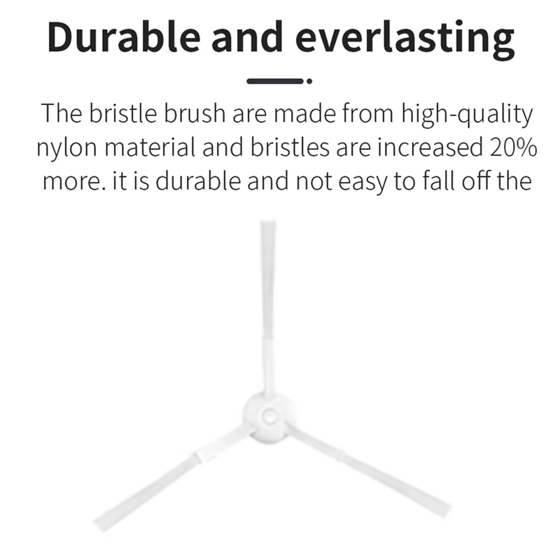 Wymienna szczotka boczna do odkurzacza Xiaomi Mijia zapobiegającego zamiataniu i przeciąganiu robota STFCR01SZ