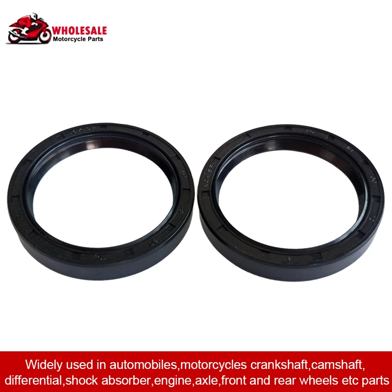2pc/4/8pc 49x60x10 49 60 Motorcycle Front Shock Fork Damper Shaft Oil Seal For Harle* Davidso* 1130 VRSCA VRSCB V-ROD 2002-2007