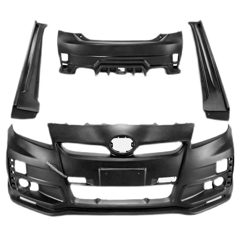 

Передний бампер автомобиля, задний бампер для Toyota Prius ZVW30 RR-GT 08-11, модифицированная боковая юбка из смолы, объемный комплект кузова, автомобильные аксессуары