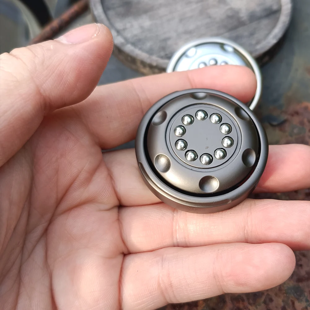 المعادن EDC تململ سبينر القرص الدوار تململ سبينر EDC تململ سبينر لعبة هدية لعبة الضغط هدية معدنية