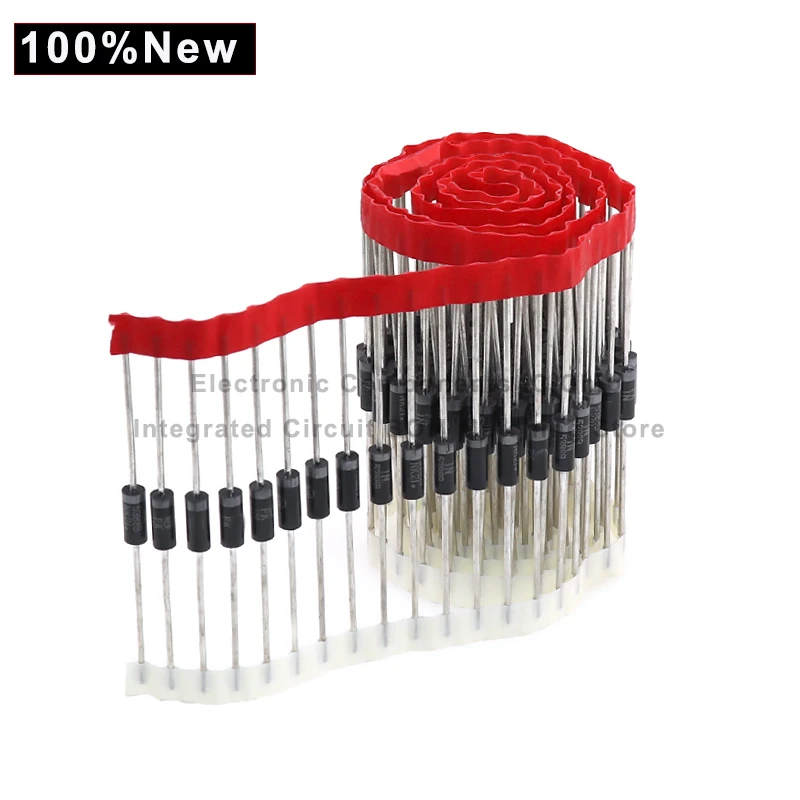 100pcs FR157 1.5A 1000V DO-15 Fast Recovery Rectifier Diode