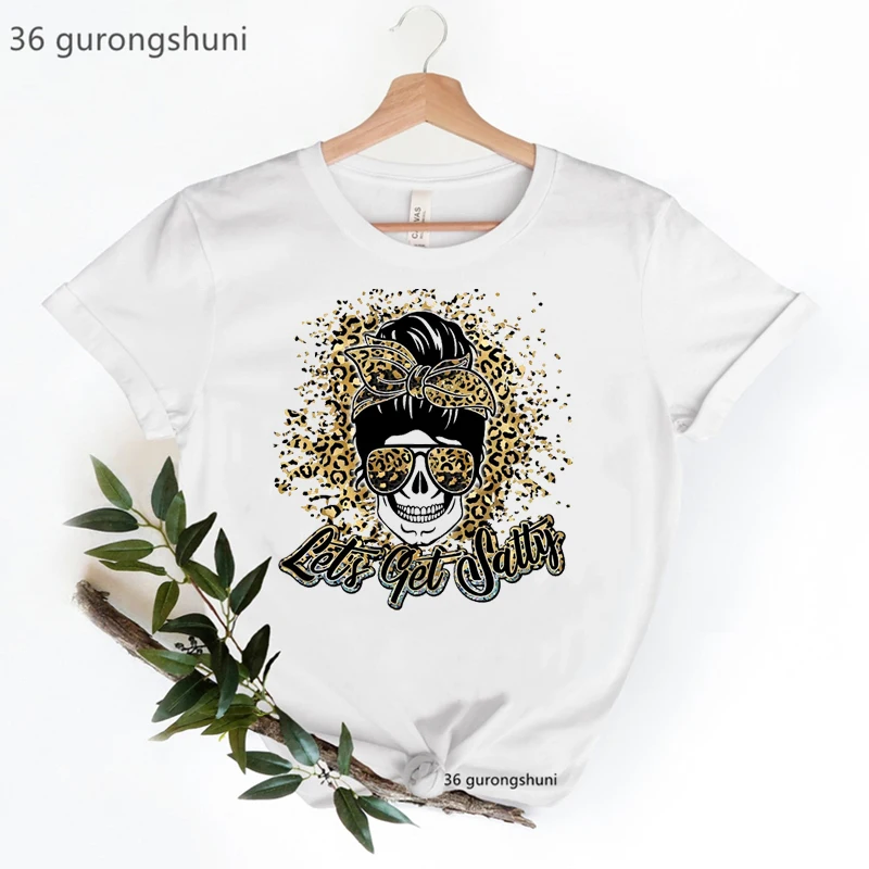 Camiseta con estampado gráfico de estilo veraniego para mujer, camiseta de regalo para el día de la madre, camiseta Harajuku para mujer, camiseta Hipster informal para mujer