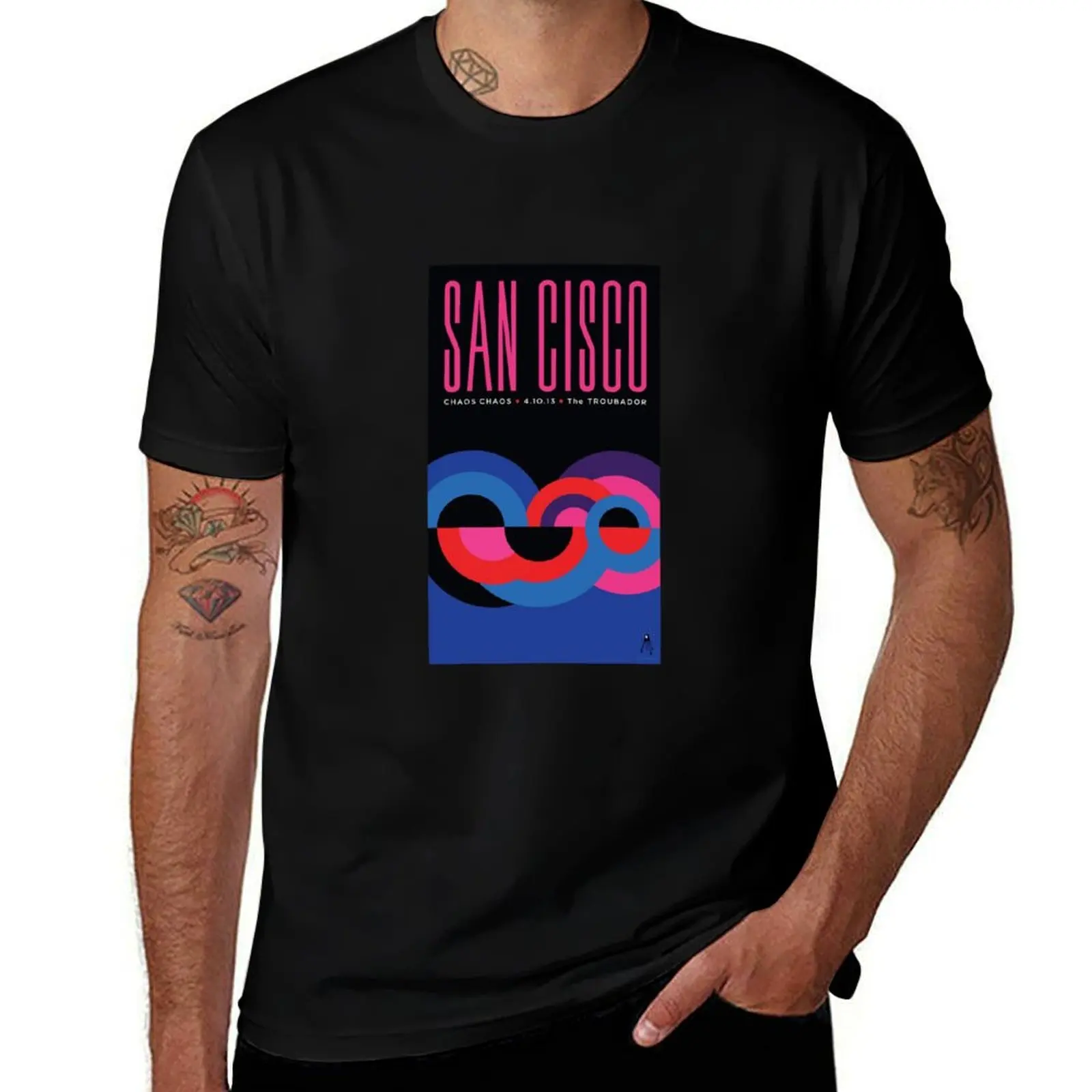 San Cisco Poster T-Shirt man t shirt cute tops outfits for men