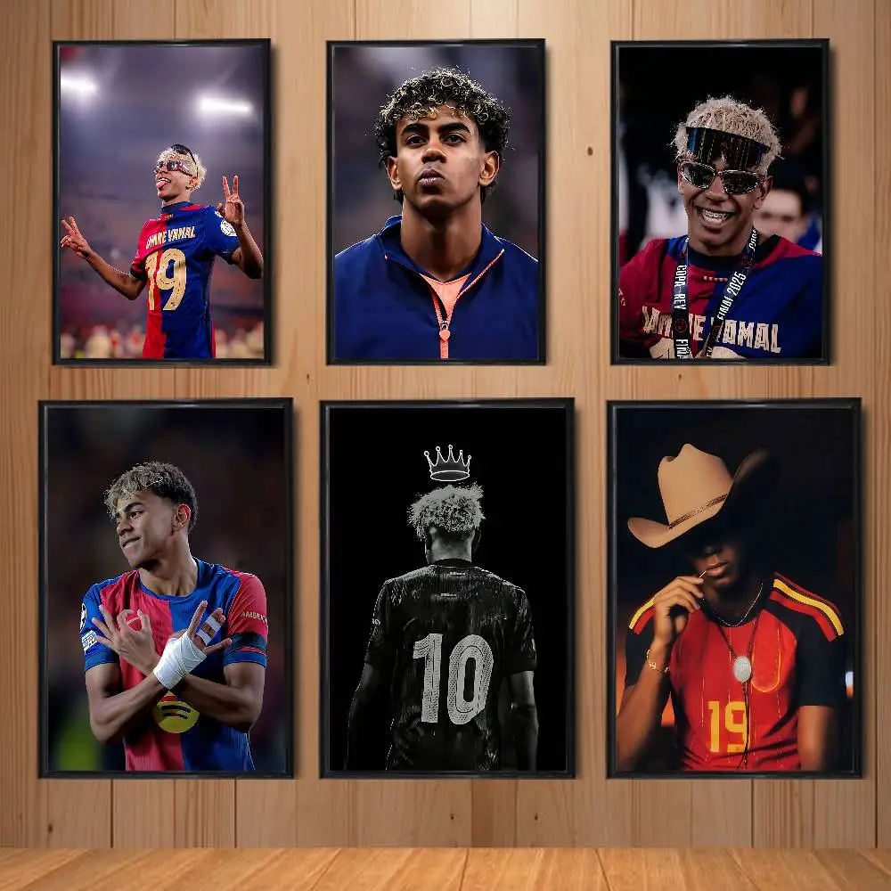 Spain strongest Lamine Yamal Poster HD Art Wall Waterproof Home Living Room Bedroom Bar Aesthetic