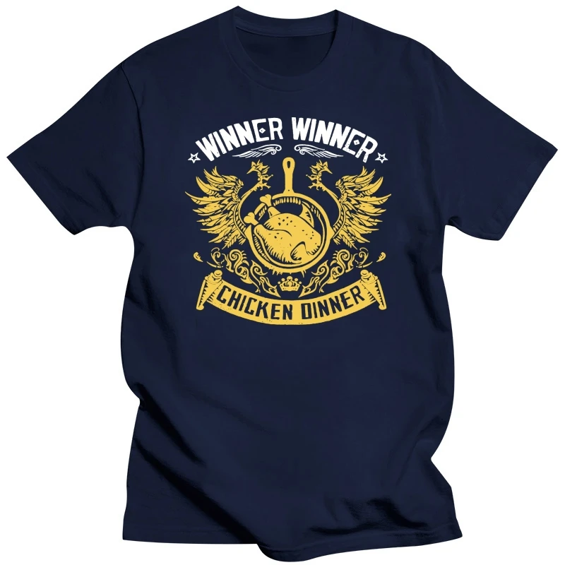 2019 New Hotest Game Tshirt Double Print Player Unknown'S Battlegrounds Pubg Winner Winner Chicken Dinner T Shirt 017868