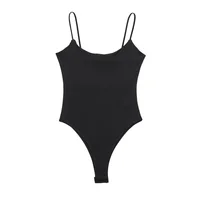MUJER 2025 Sexy Tight Bodys for Women White Black Backless Bodysuit Women One Pieces Jumpsuits for Women Sexy Lingerie Bodysuit - Image 2