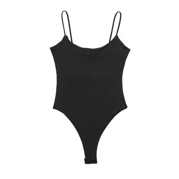 MUJER 2025 Sexy Tight Bodys for Women White Black Backless Bodysuit Women One Pieces Jumpsuits for Women Sexy Lingerie Bodysuit 2