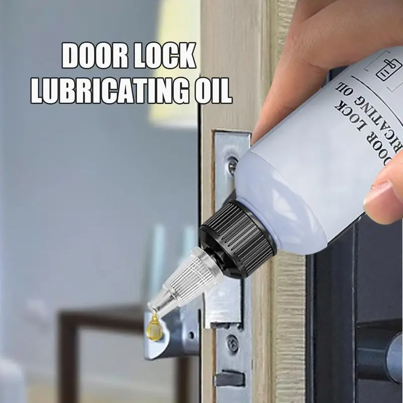 Key Lock Lubricant Rustproof Door Lock Lubricant And Lock Lube Garage Door Oil Drawer Lubricant Grease For Noise Reduction