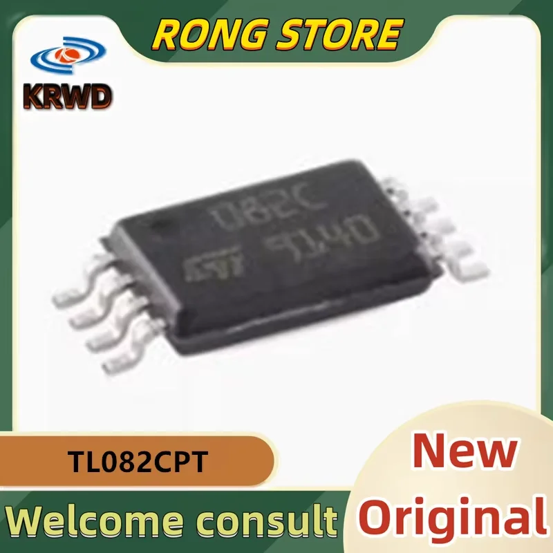 10PCS 082C OB2C New and Original Chip IC TSSOP-8 TL082CPT TL082CP TL082C TL082 082