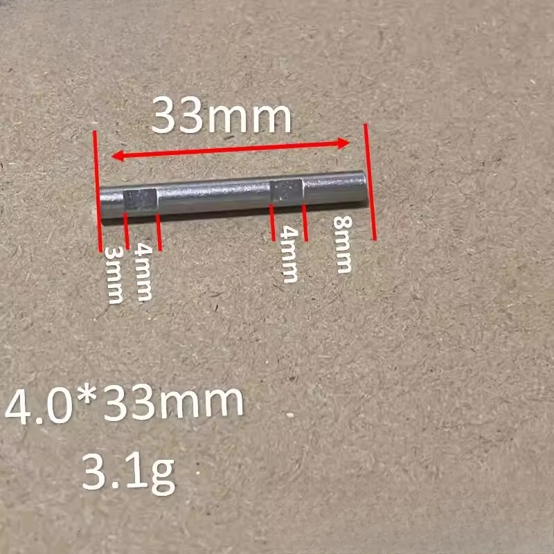 

Аксессуары для шасси радиоуправляемых моделей самолетов: стальные штоки 4*33 мм, 4*40 мм, выдвижные штифты для сидений 40-45 г.