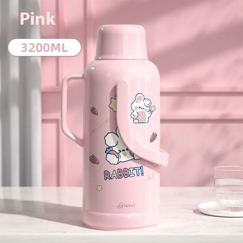 

Gianxi2L Large Capacity Vacuum Thermos Bottle Keep Indoor Cold Insulation Tea Coffee Thermos Bottle Glass Bladder Water Bottle﻿