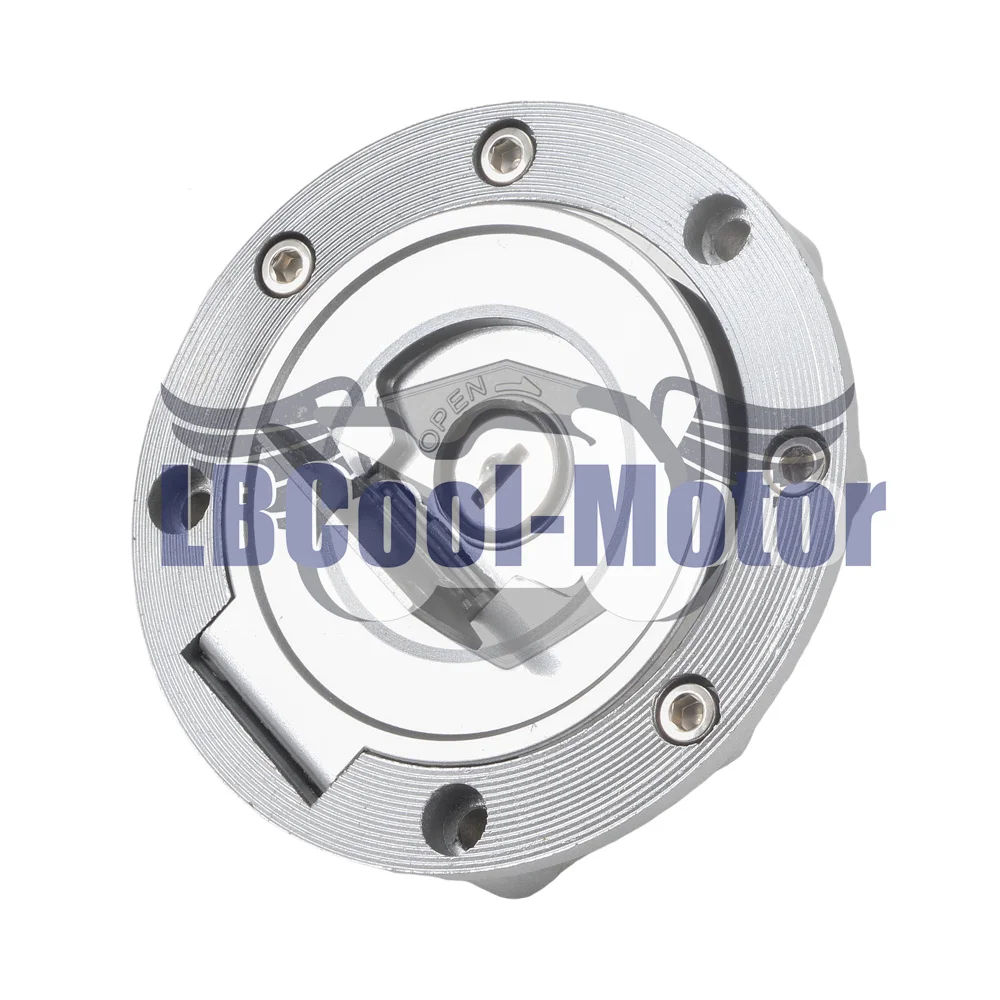 Fuel Tank Gas Cap Cover Key Set For YAMAHA FZS1000 2001-2005 FZS600 FAZER 2002-2003 BT1100 Bulldog 2005-2006 5JJ-24602-00-00