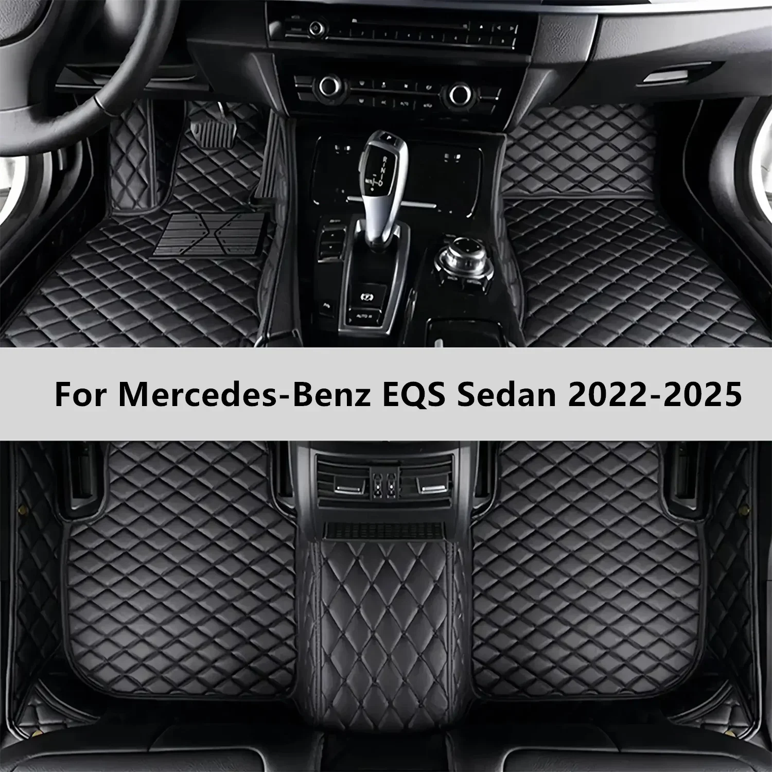 

The Custom Car Floor Mats For Mercedes-Benz EQS Sedan 2022-2025 Floor Mat Car Mat Accessories Men Women Interior Accessories
