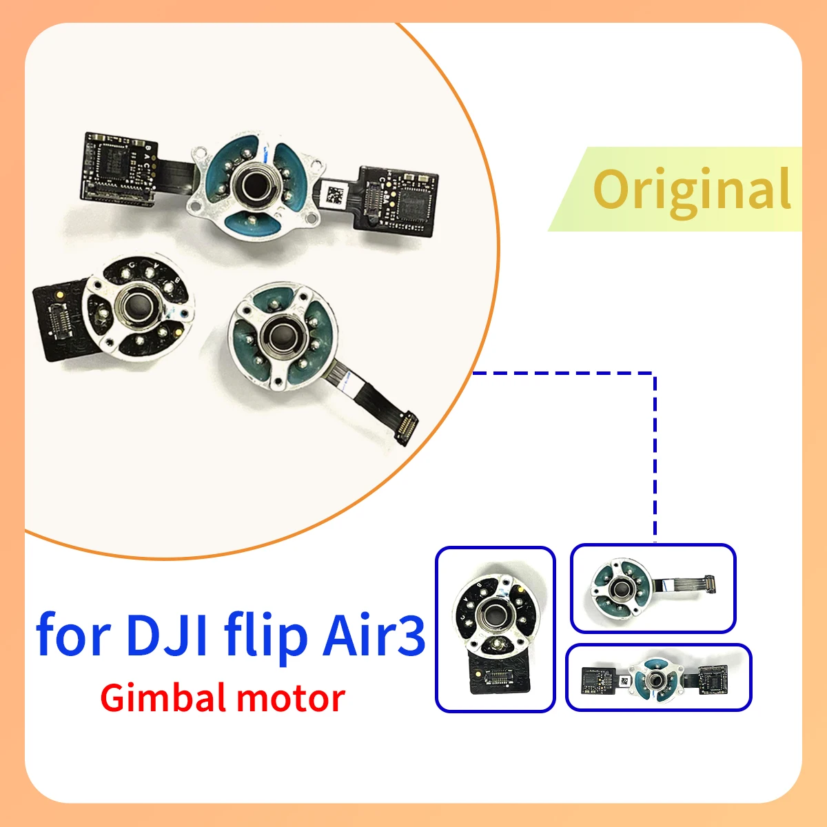 

Original Air3 Imbal Yaw PTz Y/r/p/motor Test Delivery Is Not Good, Fast Refund Drone Accessories Suitable for DJI Air3 Eries
