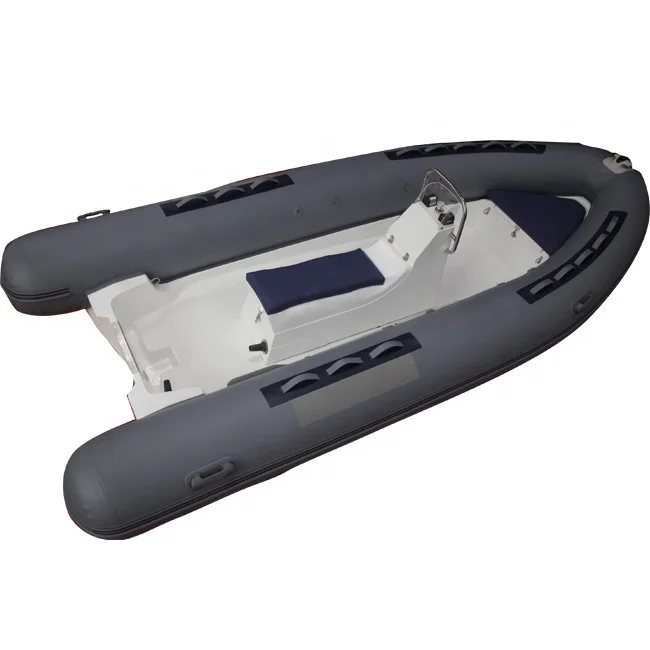 RIB330 Fiberglass Rigid Hull Inflatable Boat With Jockey Seat Heavy Duty For Offshore Sport Fishing Yacht Tender