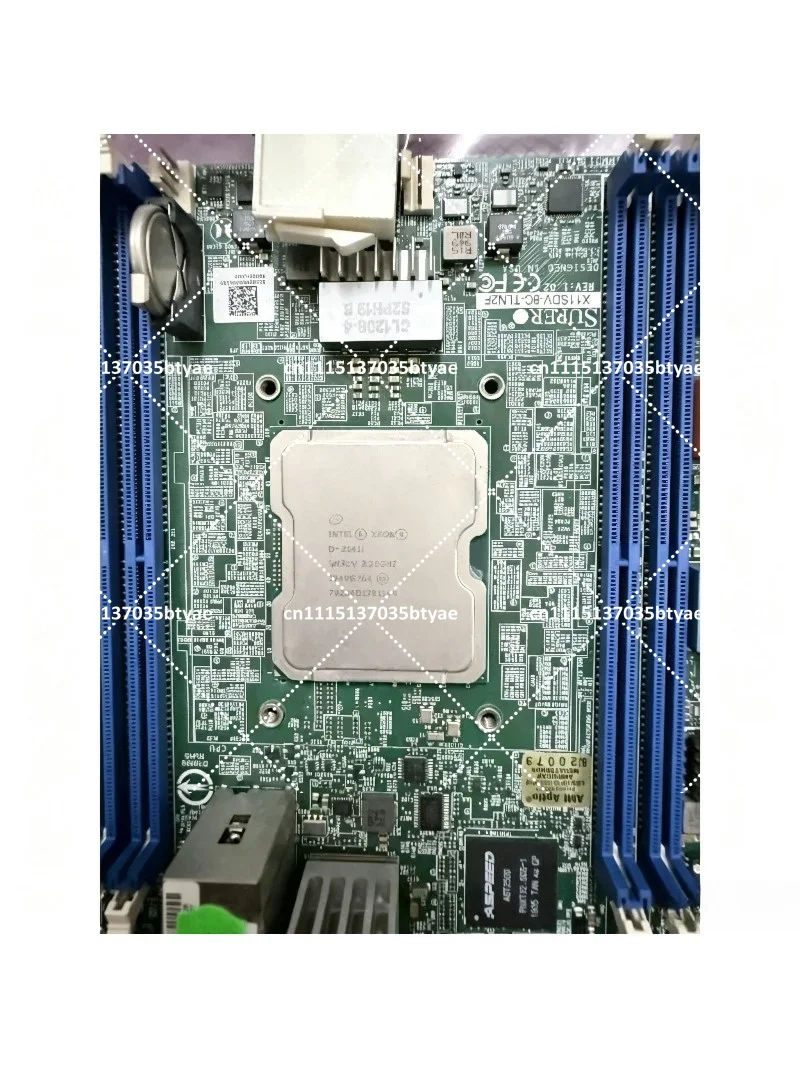 X11SDV-8C-TLN2F D-2141I 8-core ITX/dual 10G/IPMI/soft routing NAS AI