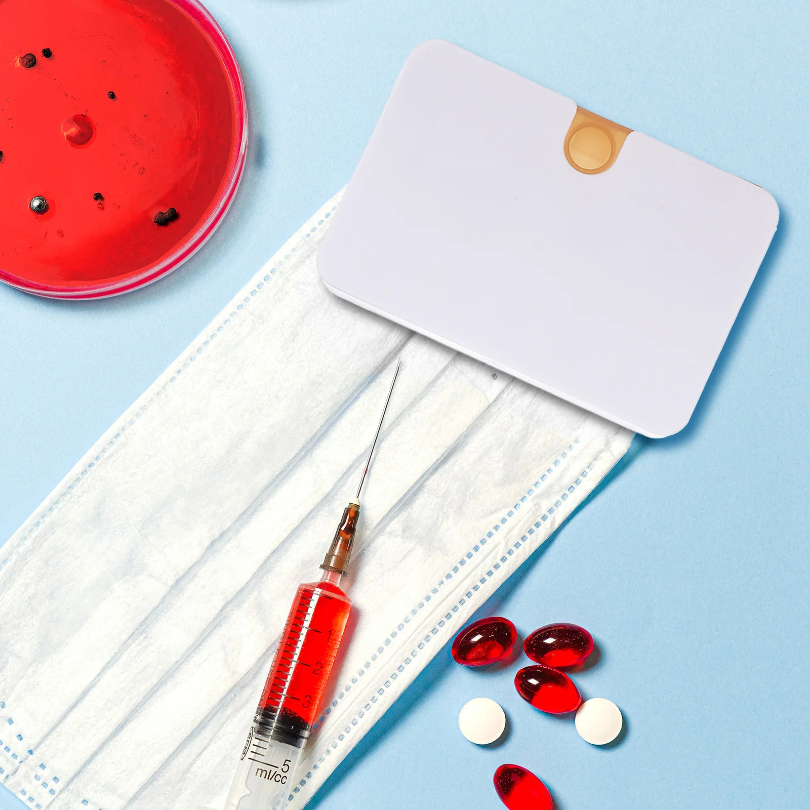 3pcs Portable Mini Pill Organizer Compact Medicine Storage Case Detachable Multi-Grid Container For Travel Daily Use Home