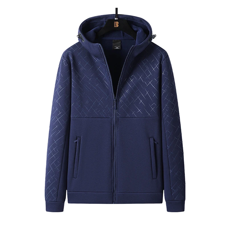 

Autumn and Winter Thickened Sports and Leisure Cardigan Hooded Jacket