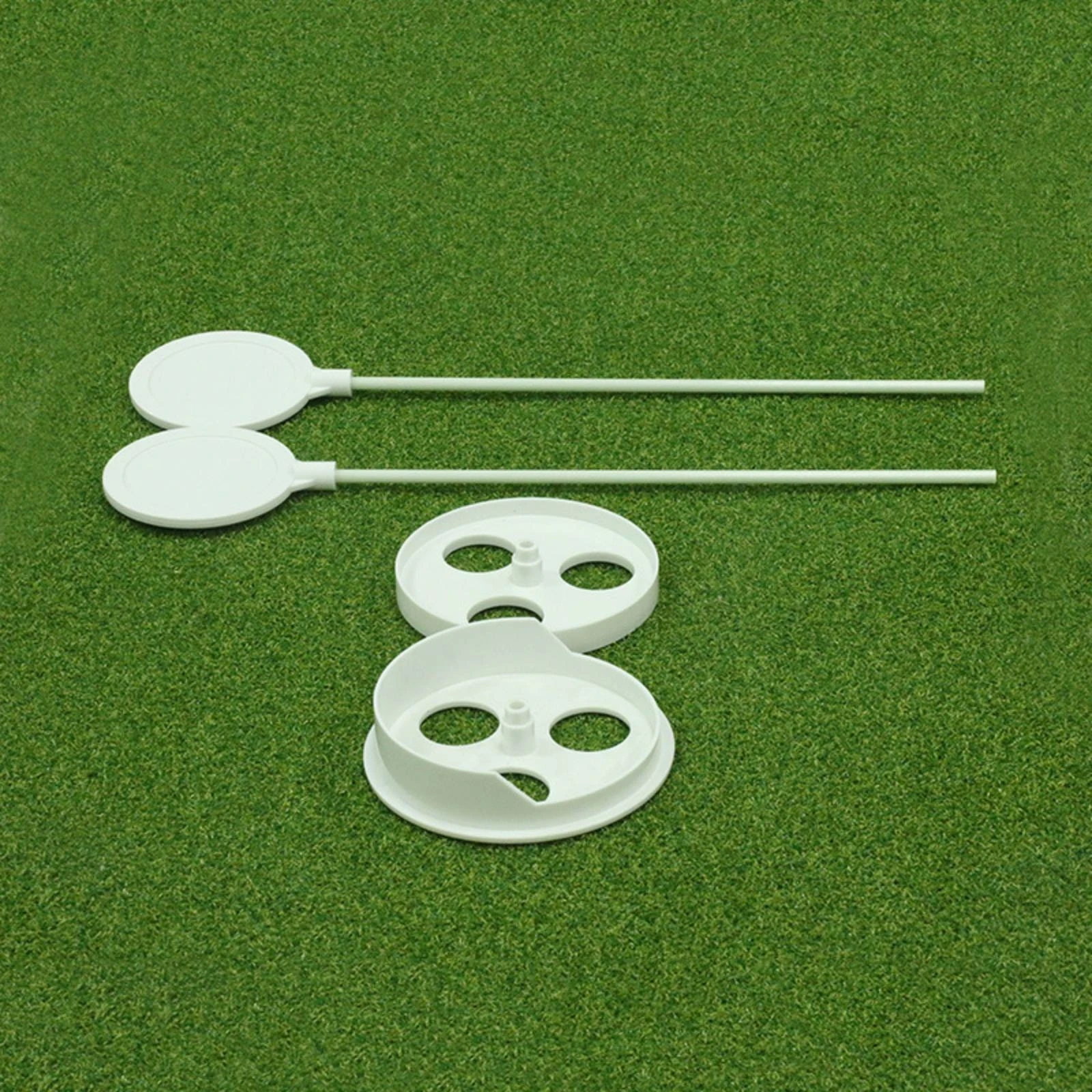 Golf Putting Cup with Flagstick Indoor Golf Flagstick with Putting Cup Putting Green Pin Flag Long-Lasting Sporting Goods