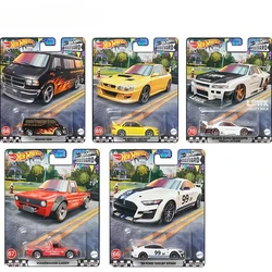 Original 2022 Hot Wheels Premium Boulevard Lancia Romeo Car Models AE86 Iron Bottom Rubber Tire Toys for Children Diecast Gifts