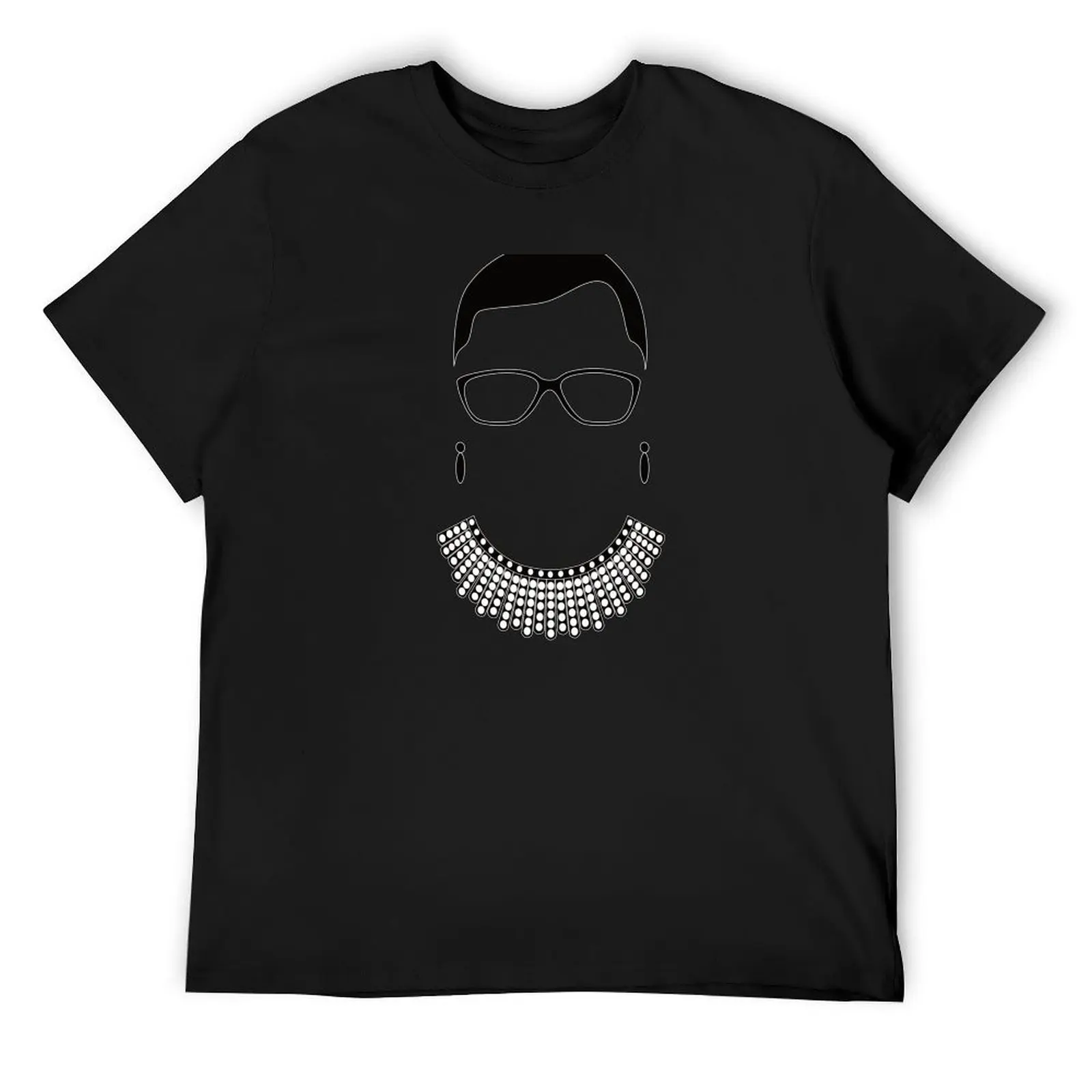 

Ruth Bader Ginsburg portrait T-Shirt Man t-shirt quick drying rapper graphic tees t shirts for men
