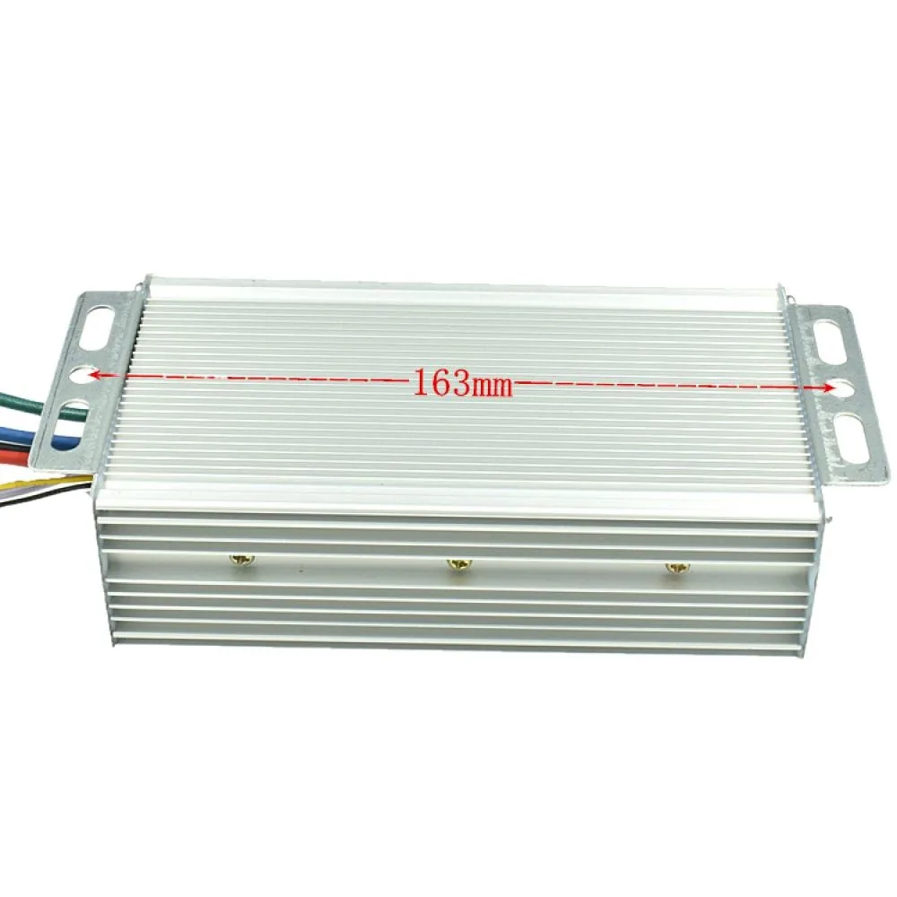 Motor Speed Controller DC12-60V 80A 0-100% Speed Range PWM Motor Governor Brush Motor Regulating Controller with Potentiometer