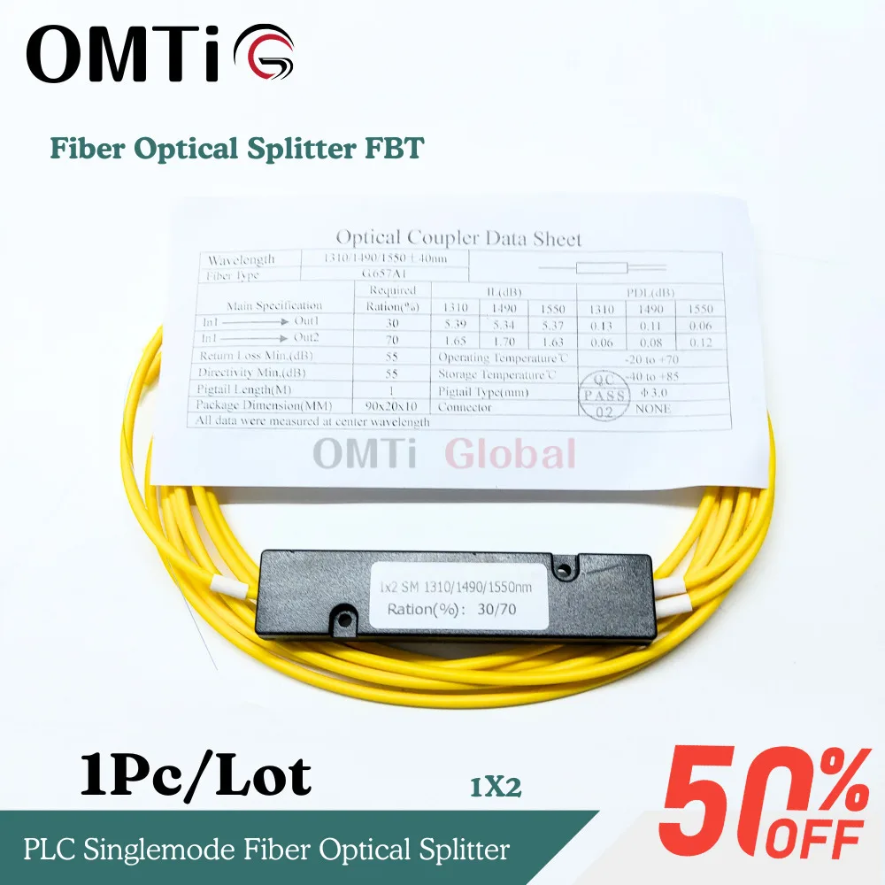 

1-5 шт./лот одномодовое оптоволоконное FTTHlarla Esse Splitter Box SM 1X2